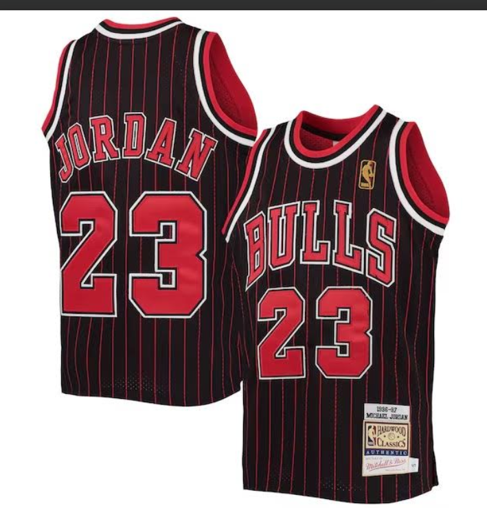 Men Chicago Bulls #23 Jordan black NBA 2025 jersey 1107-0